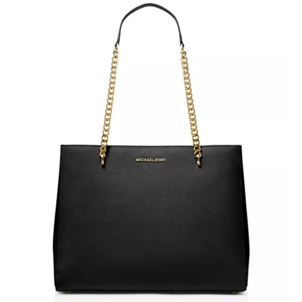 Michael Kors Ellis Large Leather Tote Purse NWT